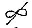 Infinity symbol (figure 8 on its side) crossed out